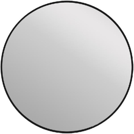 Зеркало Cersanit Eclipse 80 64147 с подсветкой Черное с датчиком движения
